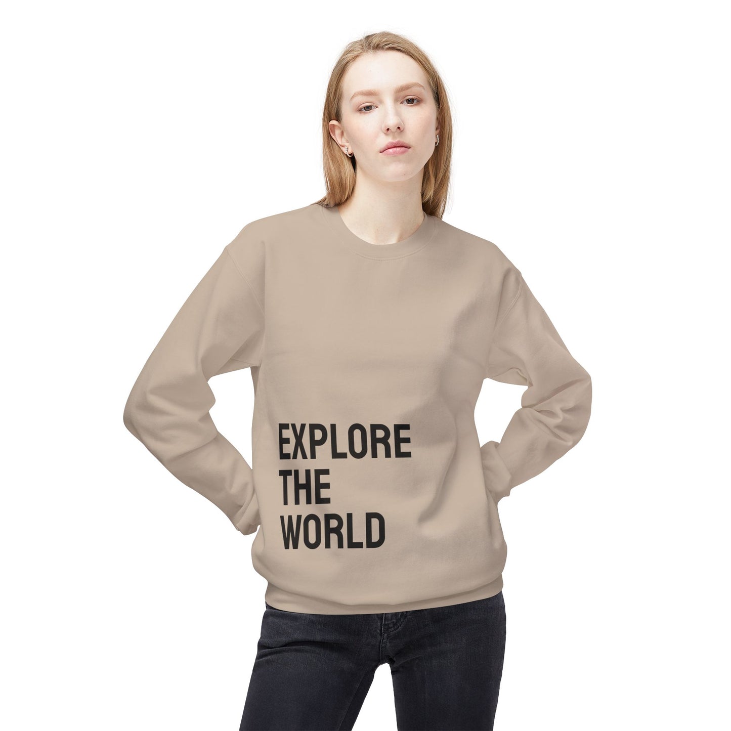 Explore the World Crewneck Sweatshirt