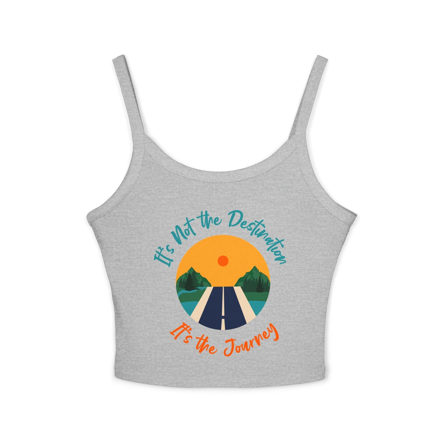 Trek Rover - Crop Spaghetti Strap Tank Top
