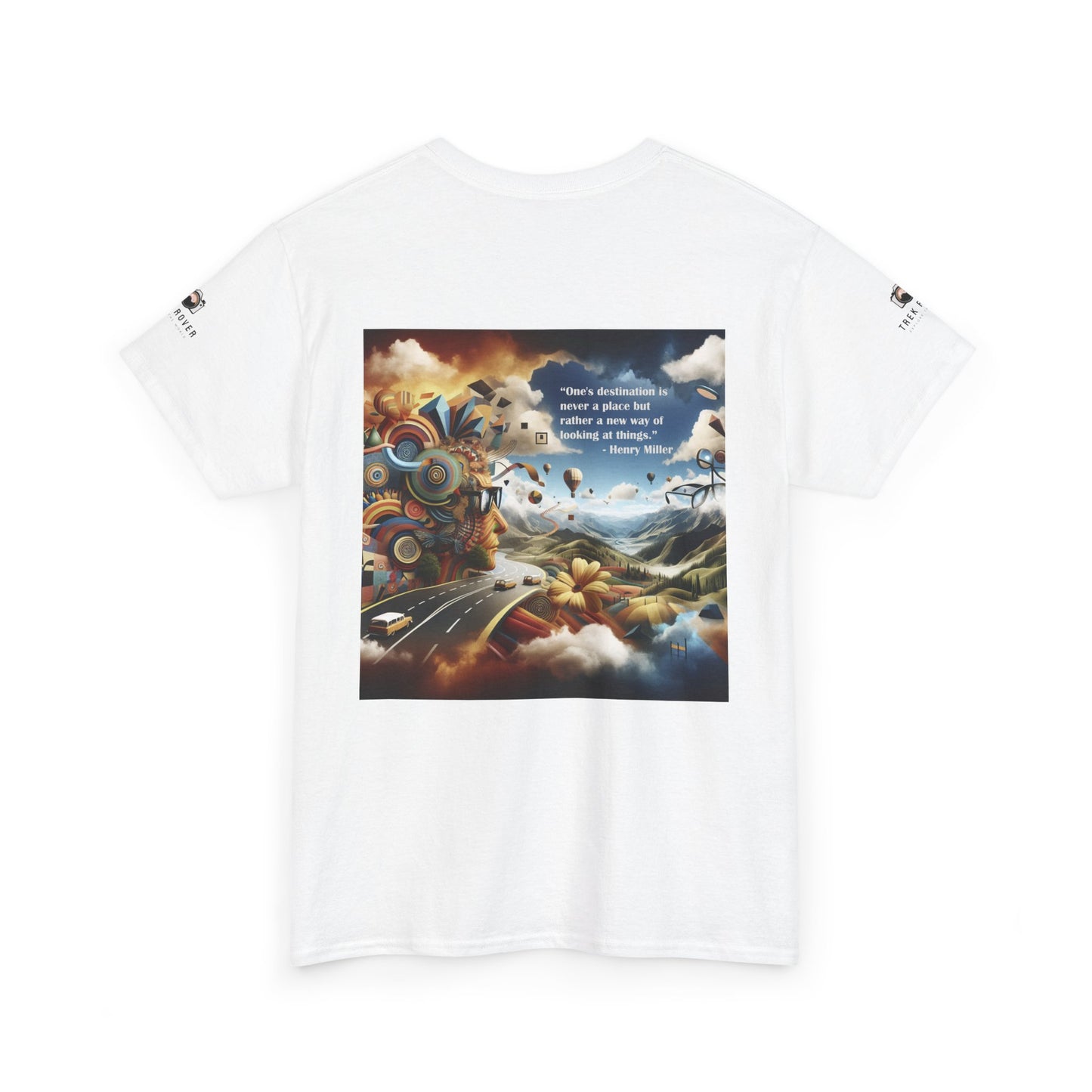 Trek Rover - Travel Quote Graphic T-shirt - Limited Edition - March