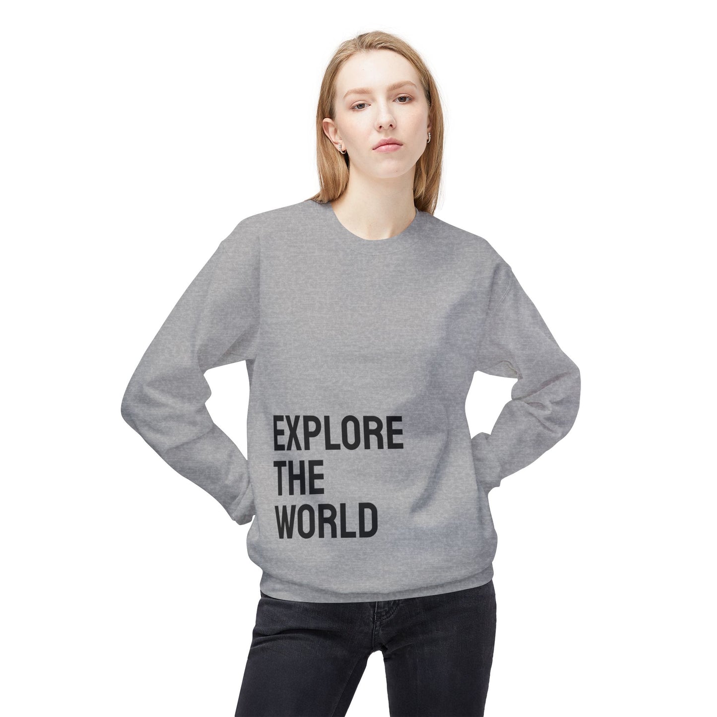 Explore the World Crewneck Sweatshirt