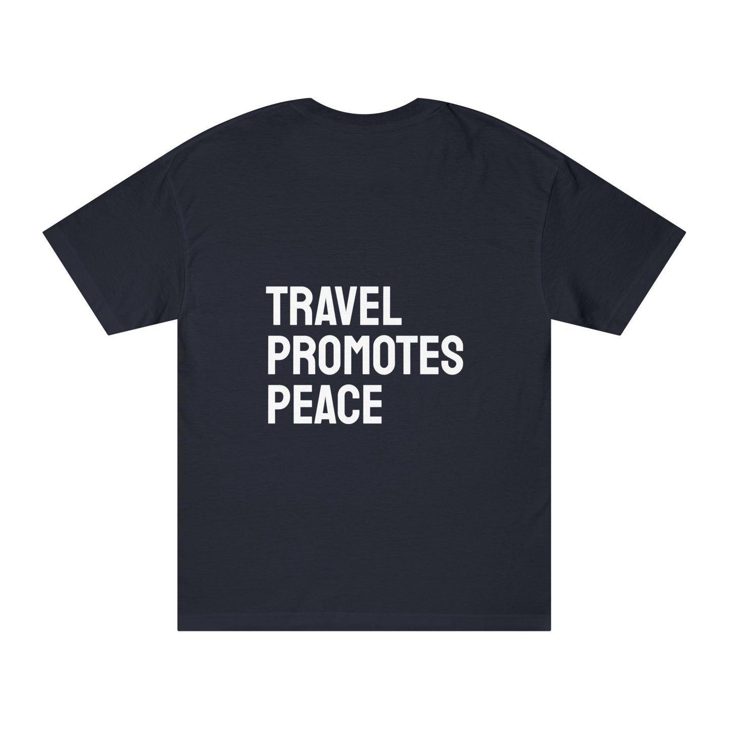 Travel Promotes Peace Classic Tee - Casual Streetwear for Adventurers