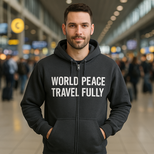 Explore the World in Comfort - World Traveler Hoodie