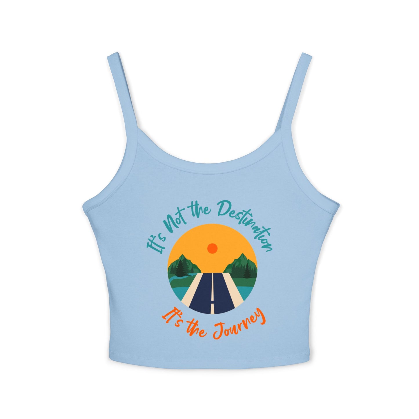 Trek Rover - Crop Spaghetti Strap Tank Top