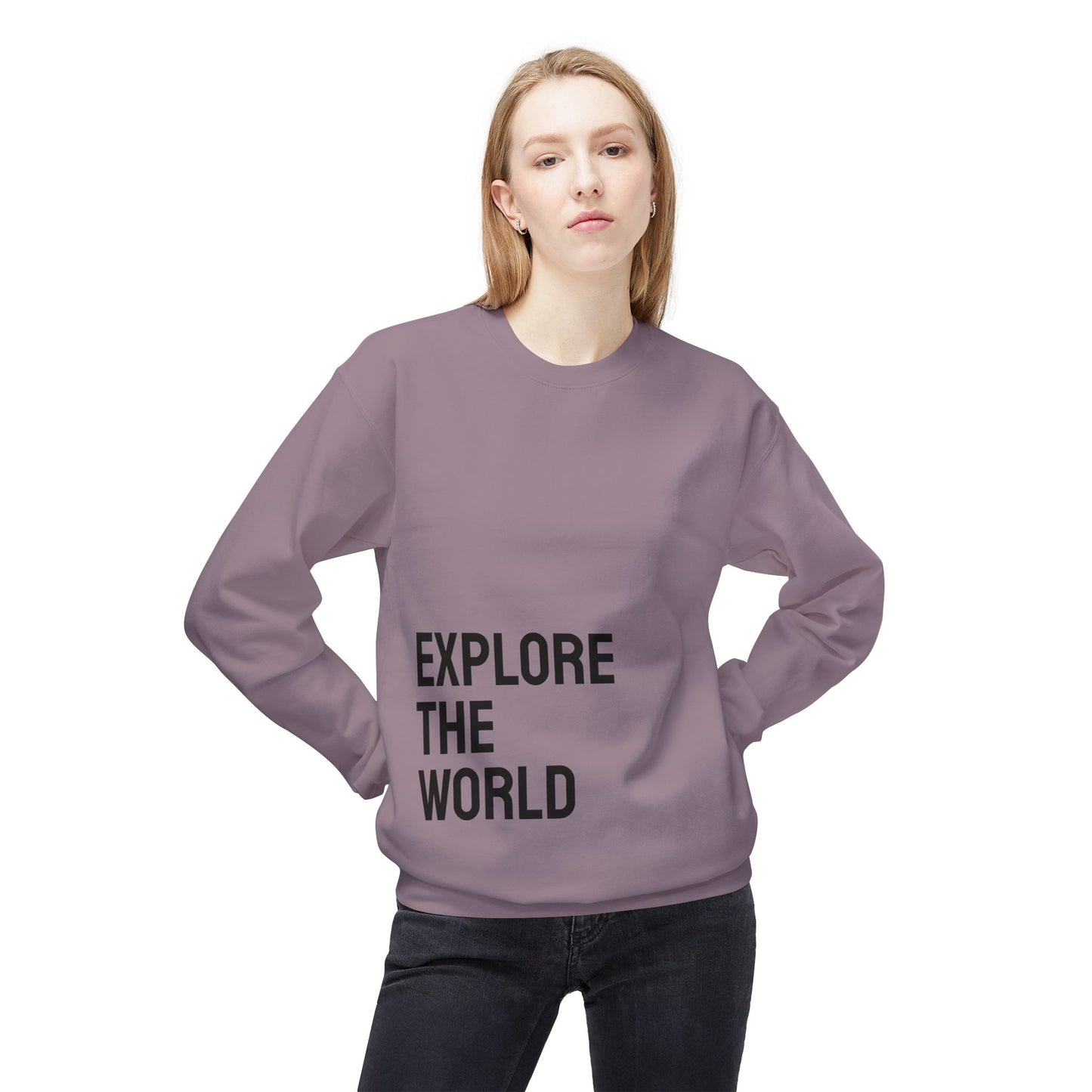 Explore the World Crewneck Sweatshirt