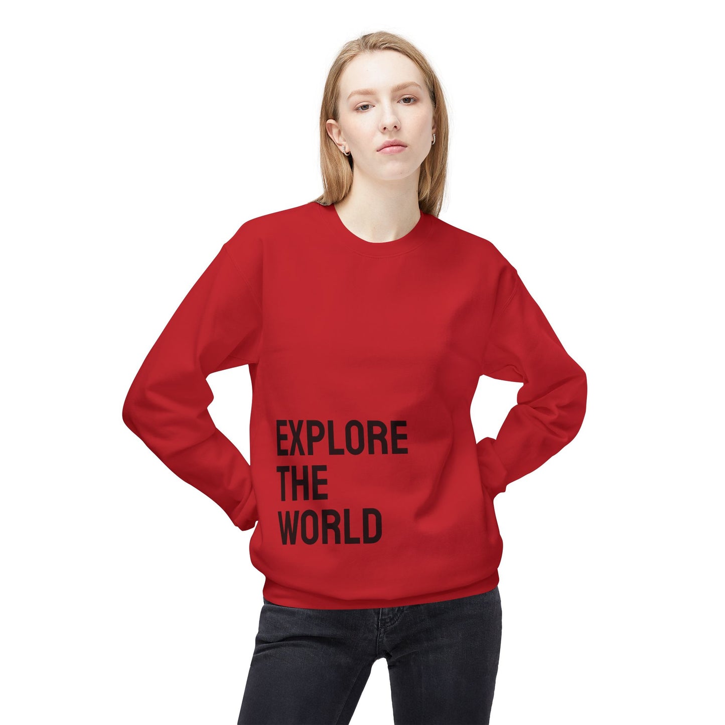 Explore the World Crewneck Sweatshirt