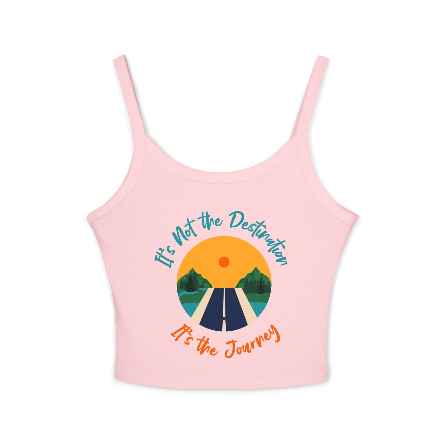 Trek Rover - Crop Spaghetti Strap Tank Top