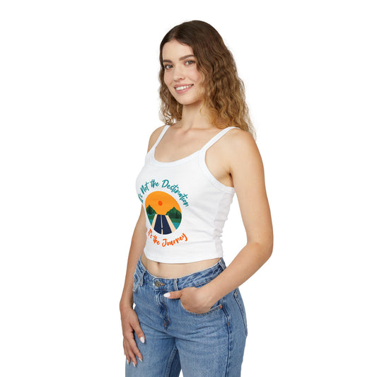 Trek Rover - Crop Spaghetti Strap Tank Top