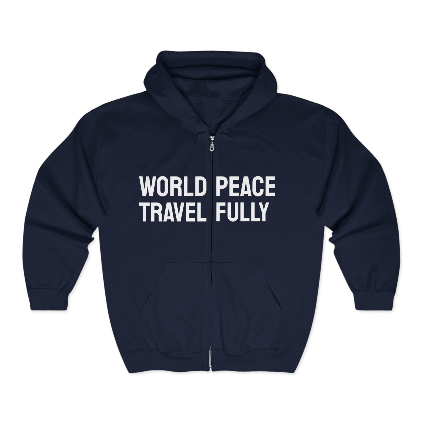 Explore the World in Comfort - World Traveler Hoodie