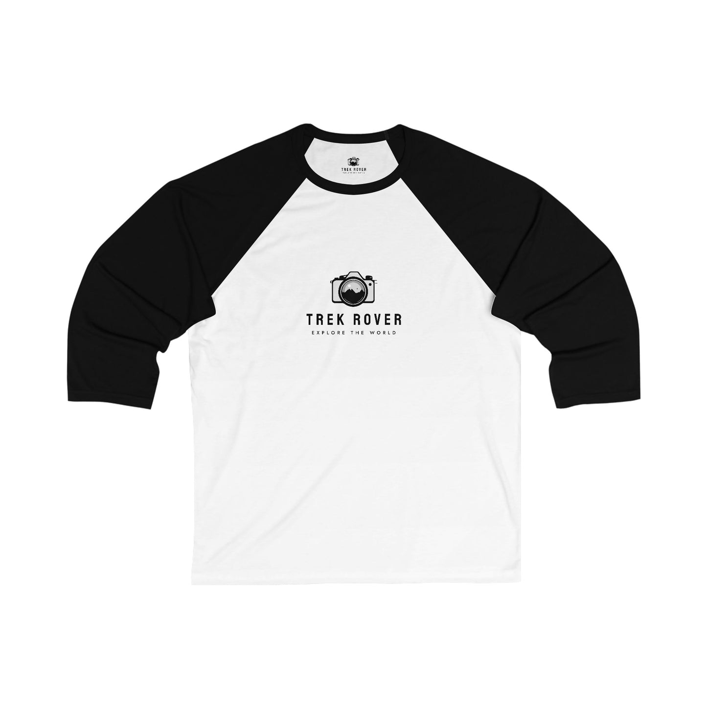 Trek Rover - Unisex 3\4 Sleeve Baseball Tee